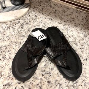 Brand New Contemporary flip flops